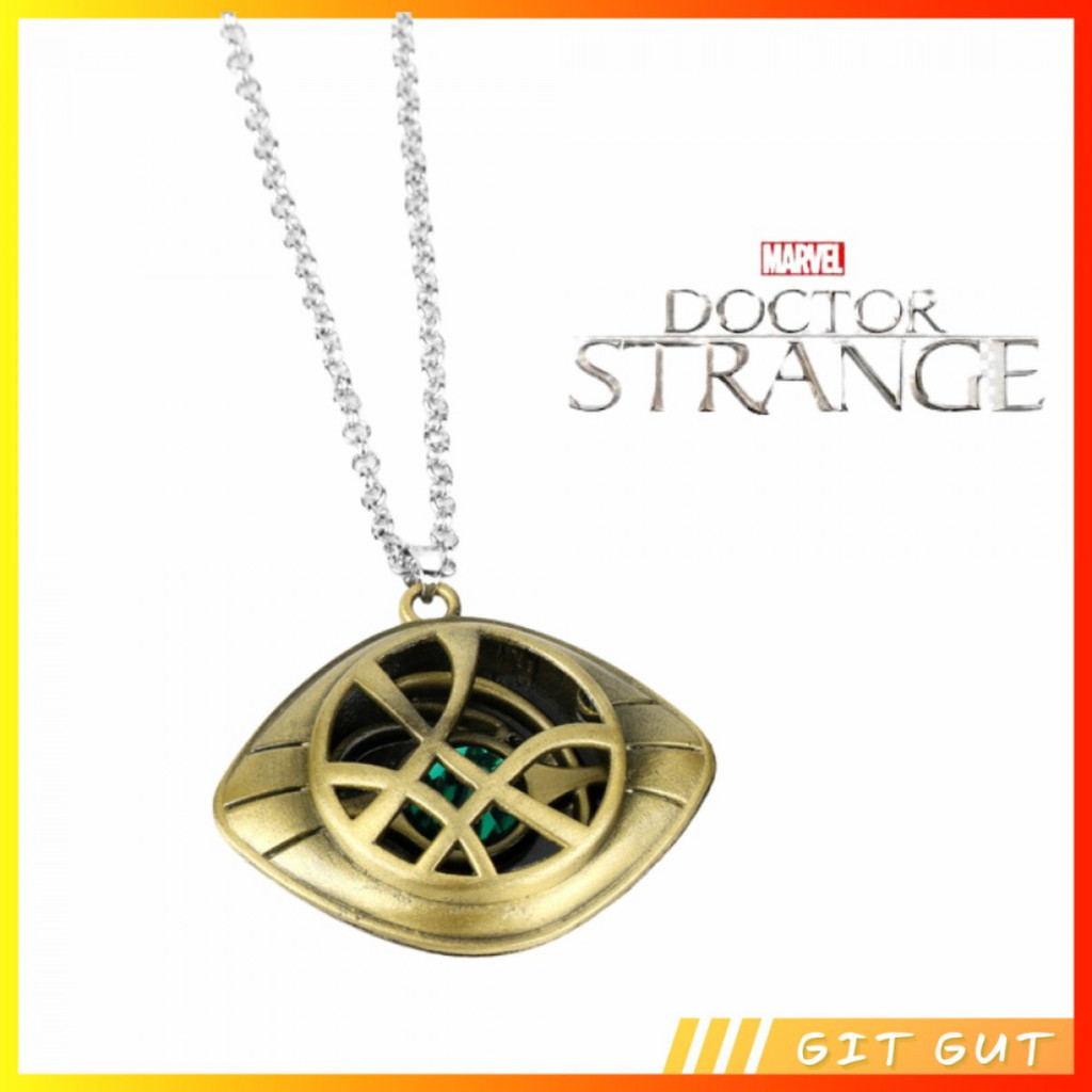 Necklace Kalung Doctor Dr Stephen Strange Time Stone Eye of Agamotto