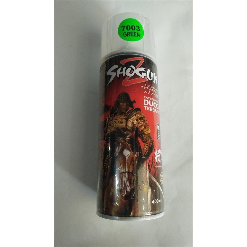 Cat Semprot Spray Shogun Duco Flour Green Stabilo Hijau 7003 400cc