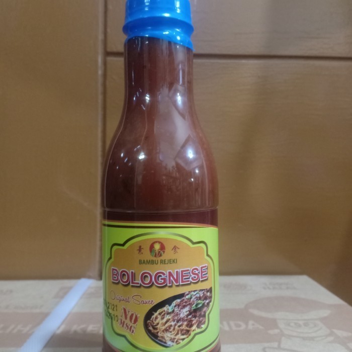 

Saus - Saos Spaghetti - Spagheti Bolognese rasa Original Bambu Rejeki