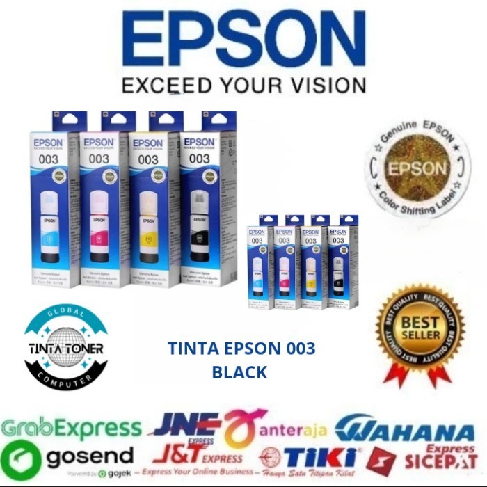 TINTA EPSON 003 BLACK ORIGINAL