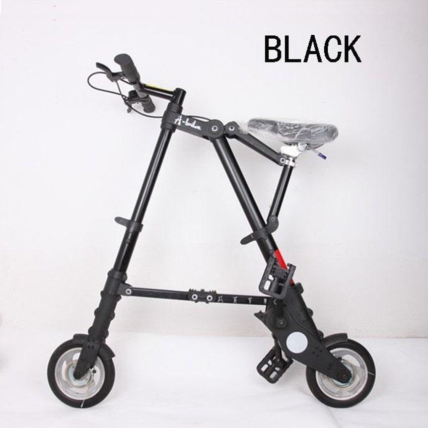 A-Bike Sepeda Lipat Mini 8 Inch Folding Bicycle Portable Travel Gowes
