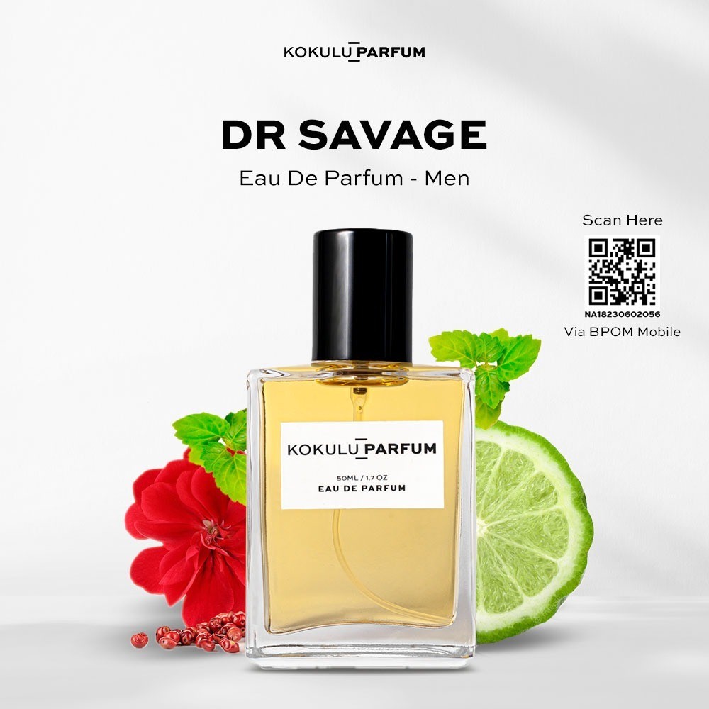 PRODUK TERBARU # Kokulu Perfume Dr Savage - Minyak wangi Pria Best Seller