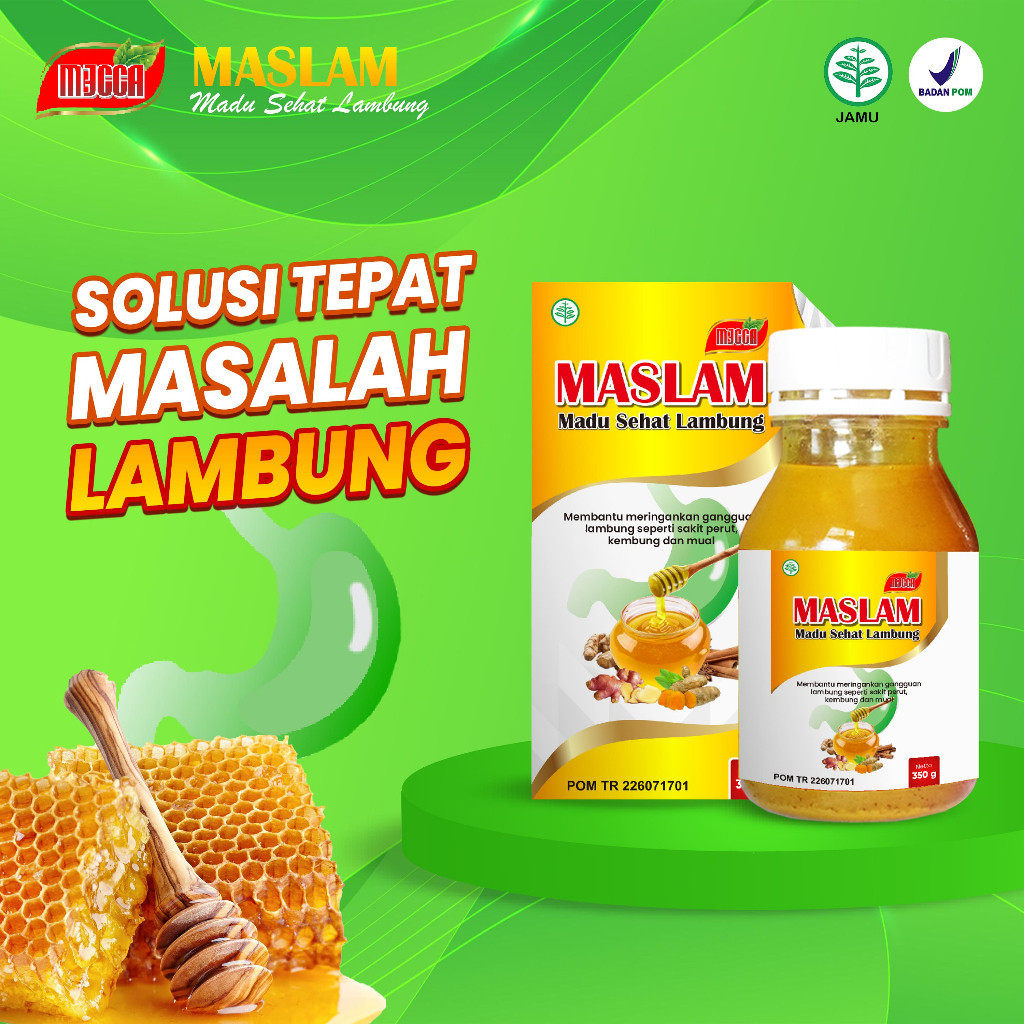 

Madu Kuning Sehat Lambung Masambung 350gr