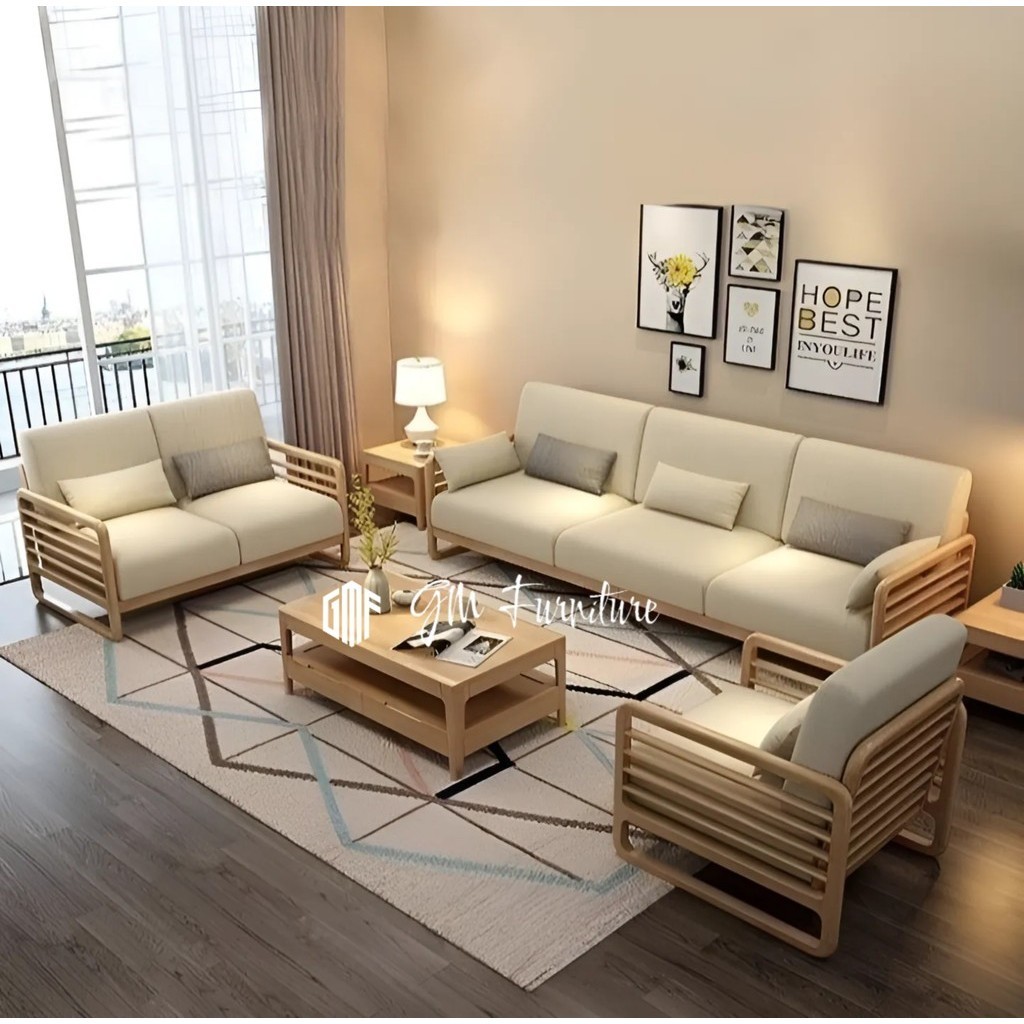set sofa ruang tamu sofa tamu minimalis sofa tamu kayu jati