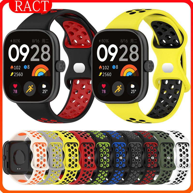 Silicone Strap Redmi Watch 5 / Redmi Watch 4 Strap Tali Jam Tangan Smartwatch Xiaomi Mi Band 8 Pro /