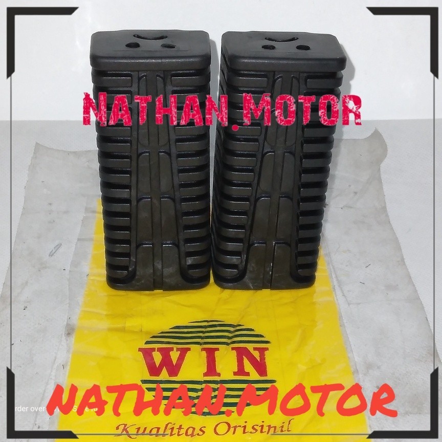 Karet Barstep Depan Jupiter Z MX Vega R ZR 115 Force FI Crypton WIN | injekan / pijakan kaki motor y