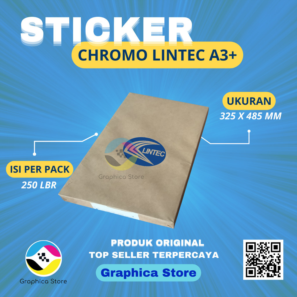 

Sticker Chromo A3+ | Bontak | Sticker LINTEC Sticker Kemasan