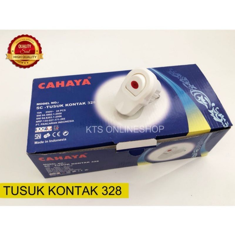 Colokan ARDE PLUS SAKLAR LAMPU CAHAYA SC-328