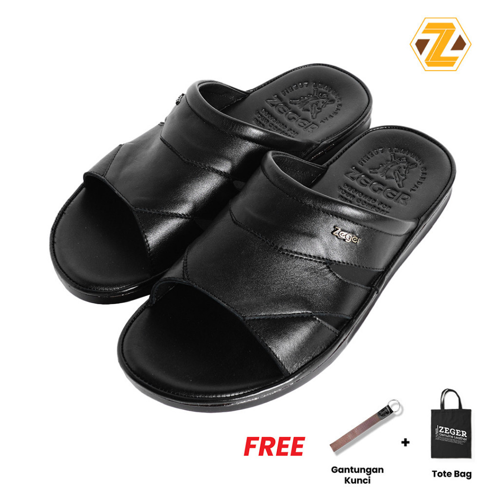 ZEGER Sandal Kulit Pria - CF 552