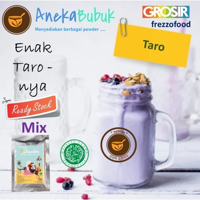 

[Aneka Rasa] Bubuk Minuman 7 Powder rasa Taro - Mix 1kg