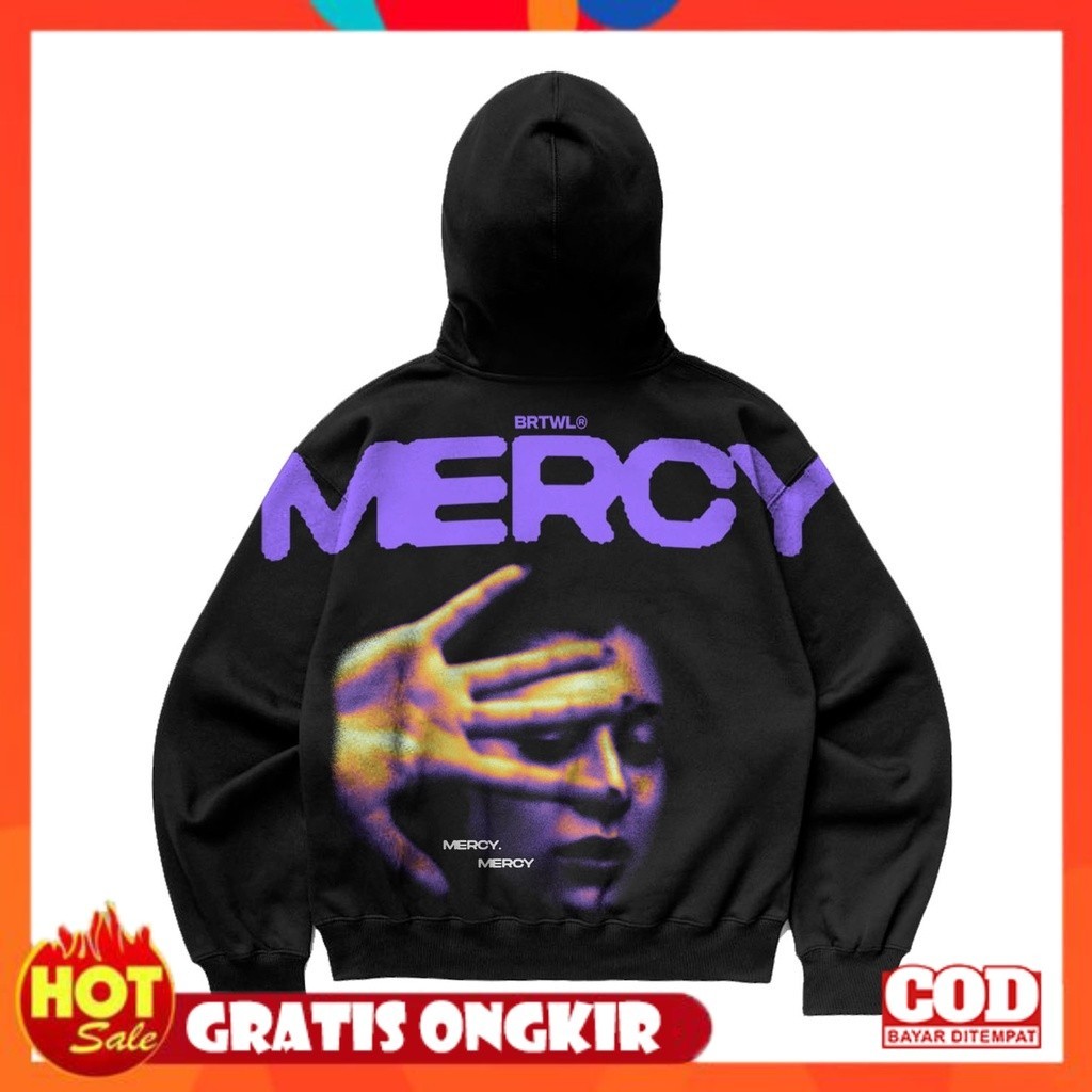 [PREMIUM ORIGINAL] BRTWL | HOODIE BOXY OVERSIZE | MERCY