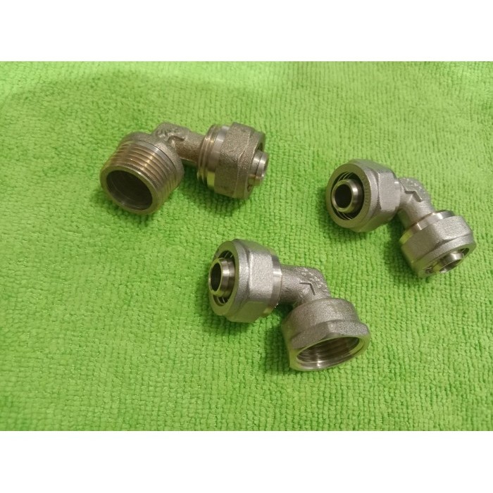 TK Knee Water Heater Knee Kuningan Elbow 1/2 inch - TERMURAH