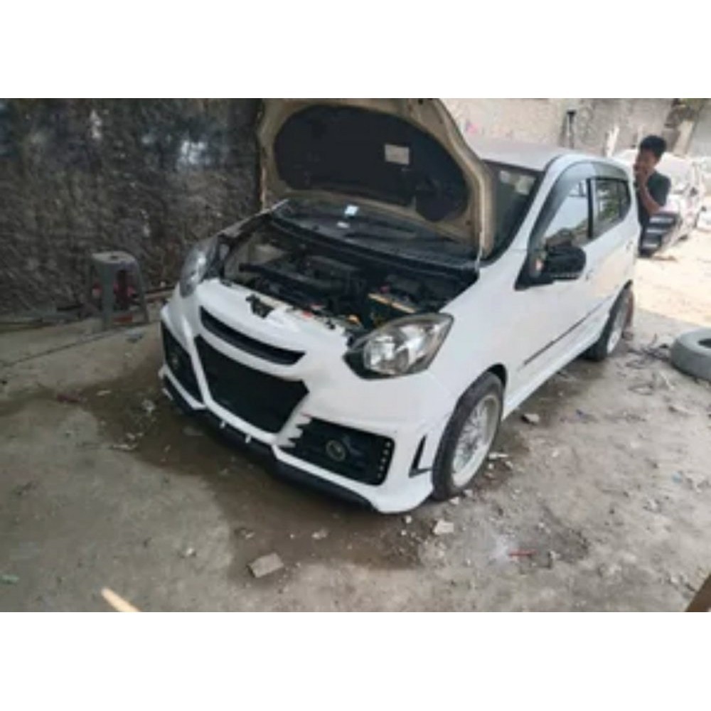 bumper depan ayla custom