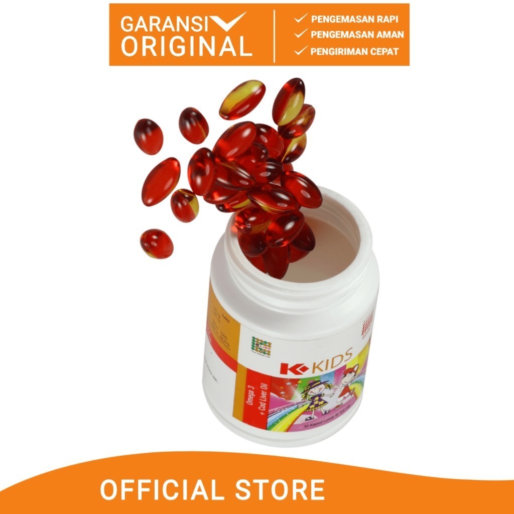 

Omega 3 Kids Minyak Ikan Original untuk Anak-Anak