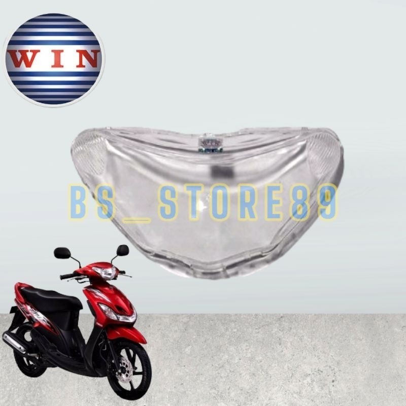MIKA KACA LAMPU DEPAN YAMAHA MIO SMILE 2008 2009 2010 | MIKA LAMPU DEPAN MIO SMILE | KACA LAMPU DEPA