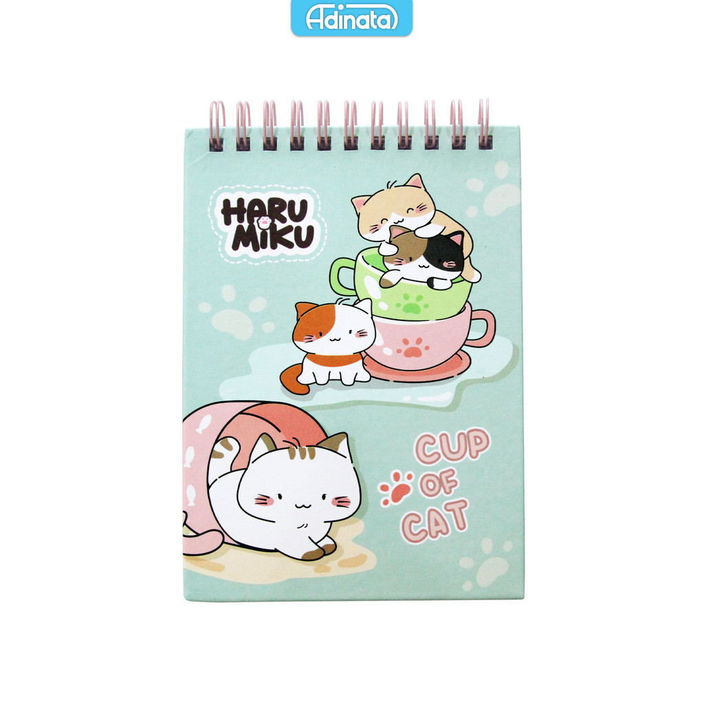 

Haru Miku A6 Memo Spiral 2452-4354 / Buku Catatan / Notebook - Adinata