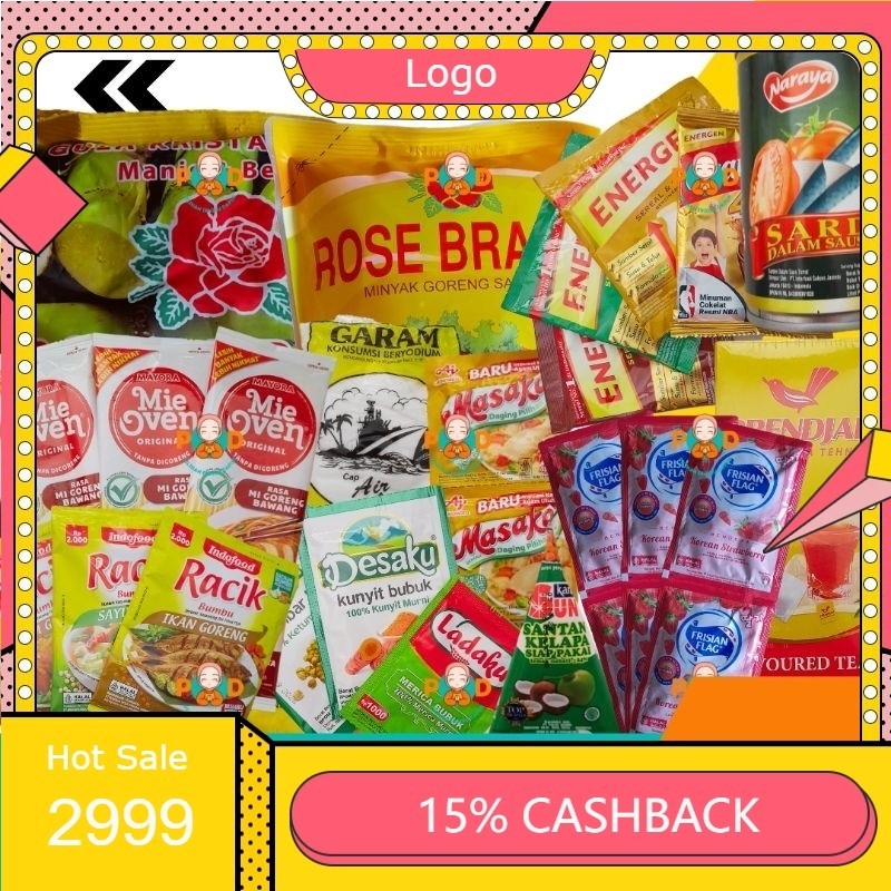 

PAKET SEMBAKO 100RIBU