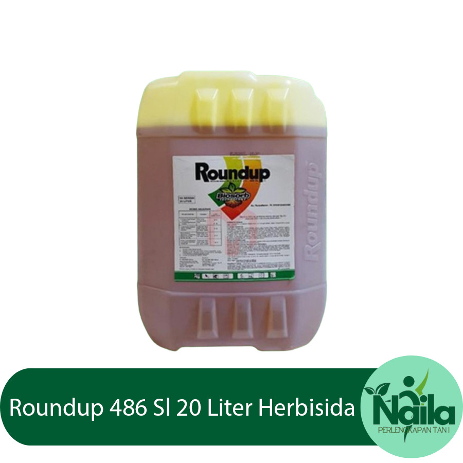 Roundup 486 Sl 20 Liter Herbisida Pembasmi Rumput 20 Liter