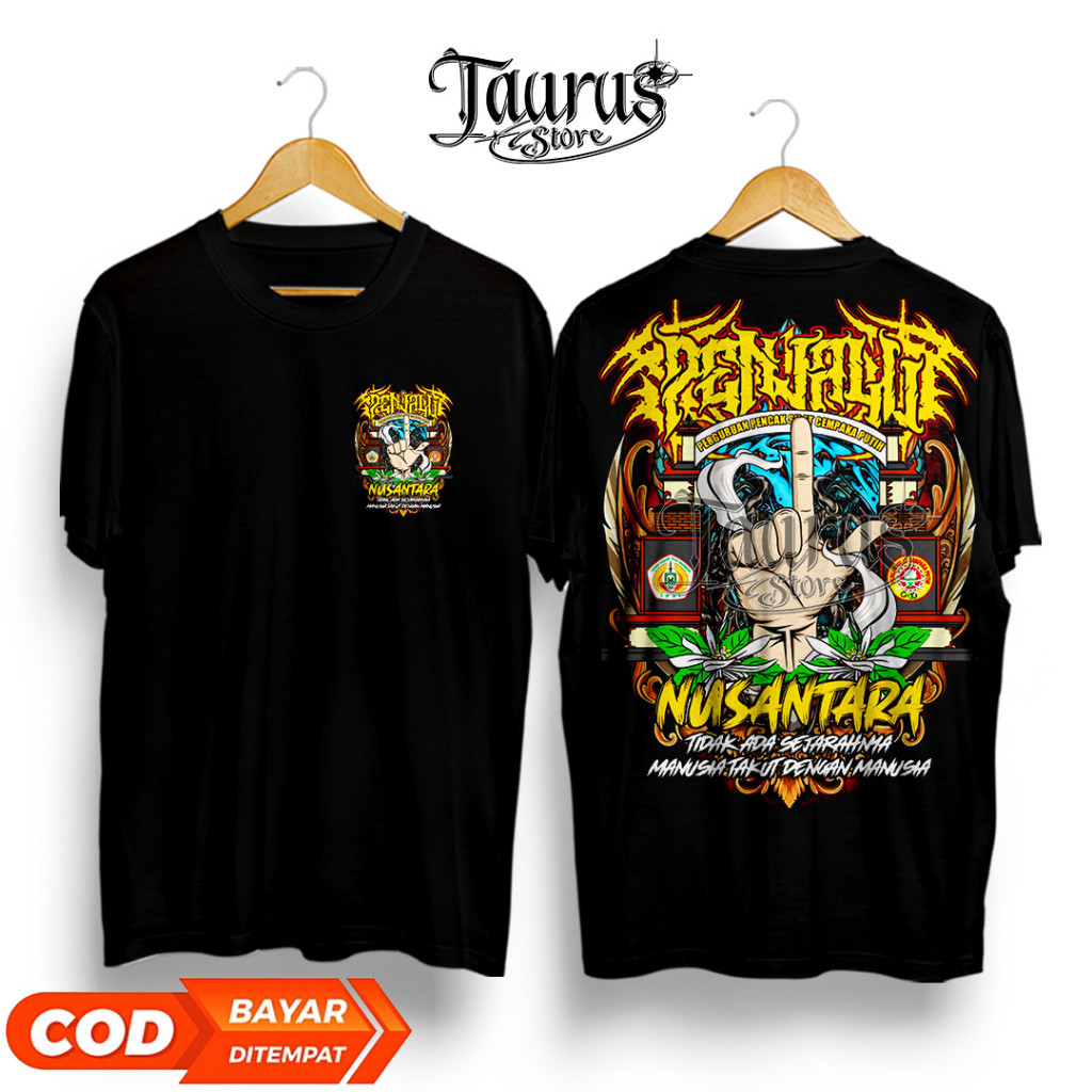 Clothing House - [COD] KAOS T-Shirt Silat Cempaka Putih CP004 Sablon DTF Premium Baju Cotton Combads