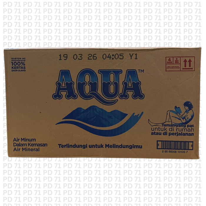

Aqua Air Mineral 600ml x 24 Botol (1 Box)