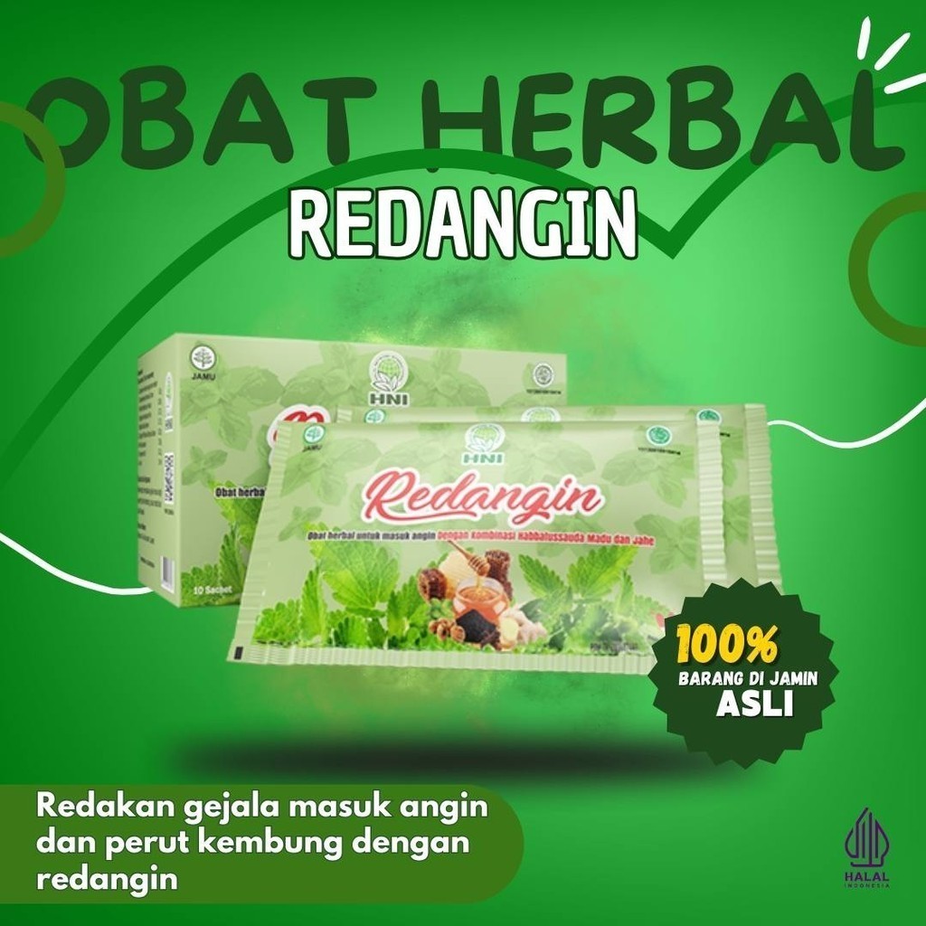 TERMURAH Redangin - Herbal Masuk Angin - HNI HPAI KH-azc0  HS87 VS24 produk
