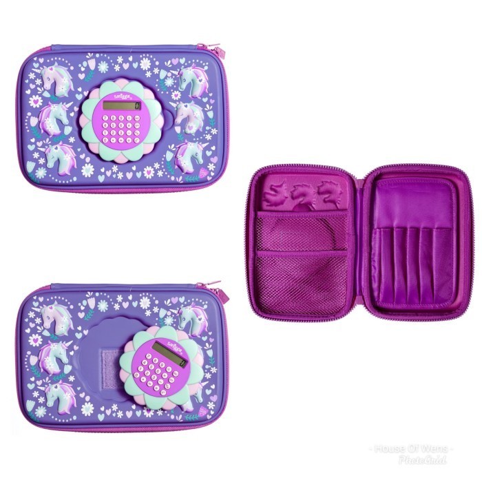 

✨LARIS✨ -SMIGGLE CALCULATOR HARDTOP PENCIL CASE - TEMPAT PENSIL SMIGGLE - Hijau