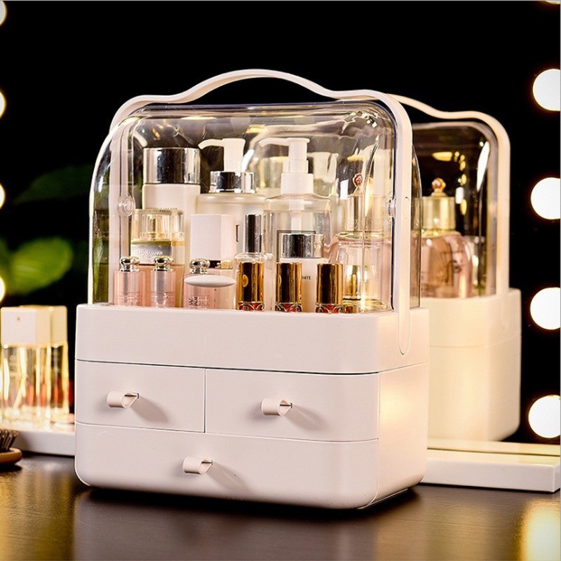 Rak Kosmetik Makeup Organizer / Tempat Penyimpanan Kosmetik Dan Skincare