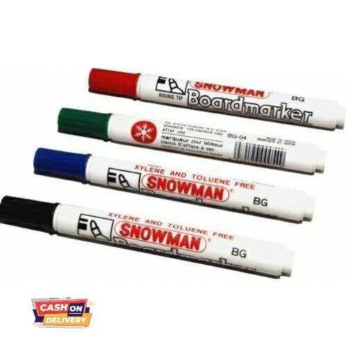 

✨LARIS✨ -Spidol Snowman Boardmarker - Hitam