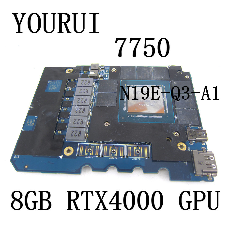 CN-0G85HM FOR Dell Precision 7750 Graphic video card For NVIDIA Quadro RTX4000 8GB GPU  N19E-Q3-A1 F