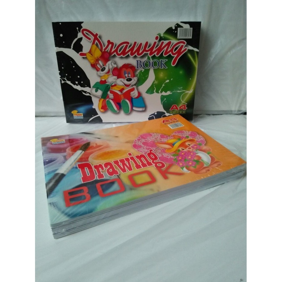 

Vision Buku Gambar 1 Buku/A4 / Drawing Book / Alat Menggambar Anak