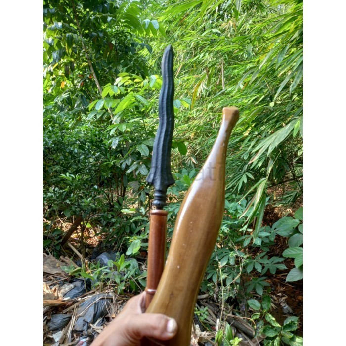 pusaka tombak pleret luk 5 sepuh mataram murah meriah KP345