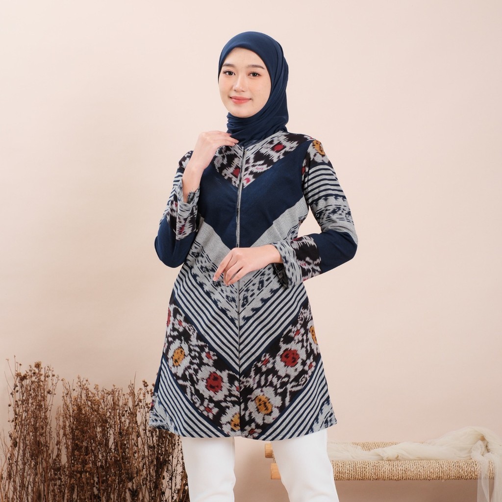 Nirbana Tunik Tenun Muslim (HANDMADE)
