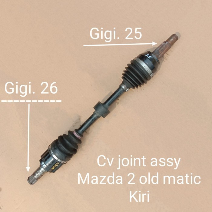 Cv Join Assy As Roda Drive Shaft Mazda 2 Lama Rh/Lh