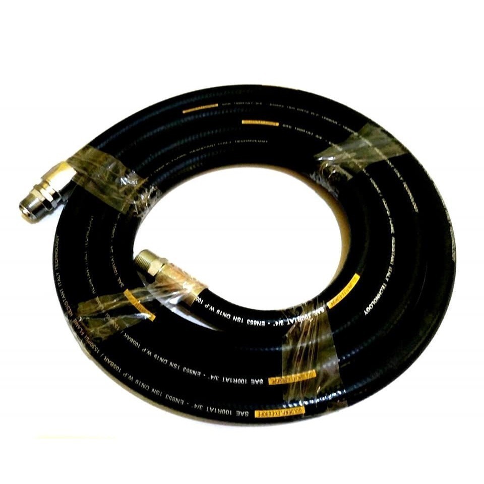 SELANG SWIVEL POM MINI PANJANG 5 & 6 METER HOSE SWIPEL SELANG SPBU PERTAMINI UKURAN 3/4'