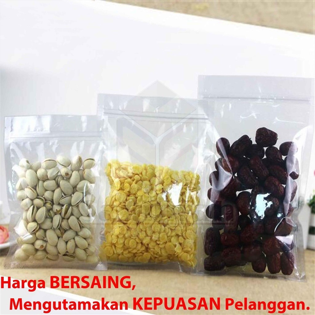 SHp2 Plastik Klip PP Tebal 20 x 25 x 90 Micron / Zip Lock Transparant PP