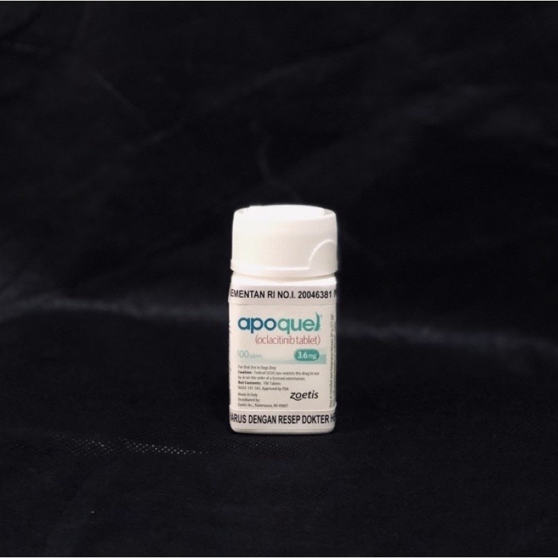 APOQUEL DOG (TABLET) - (OBAT GATAL ANJING)
