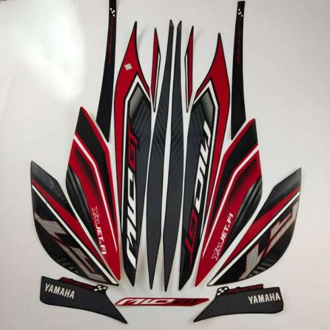 STRIPING STIKER MOTOR MIO GT 2013