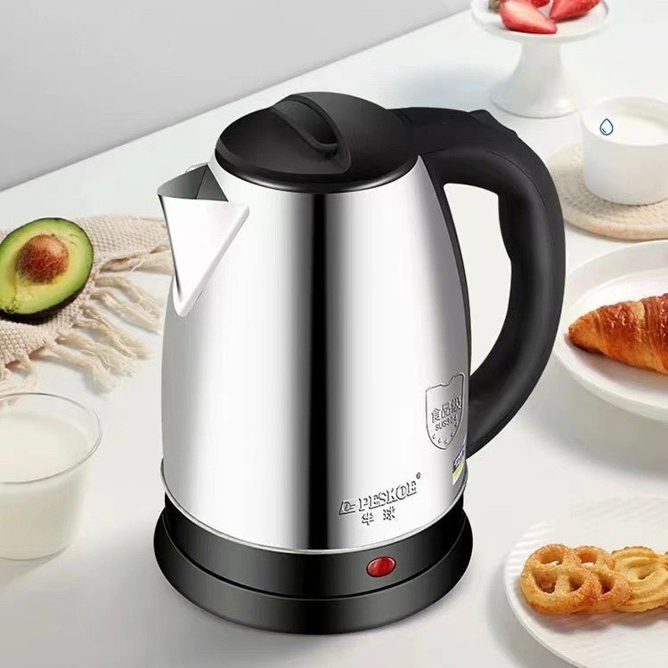 [Tokome23] COD K7M TEKO LISTRIK 2L STAINLESS 500WATT / KETEL LISTRIK 2 LITER PEMASAK AIR PANAS PEMBU