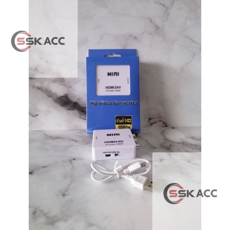 Converter Hdmi To Av / Cc Hdmi to RCA SSKACC-KOMPUTER
