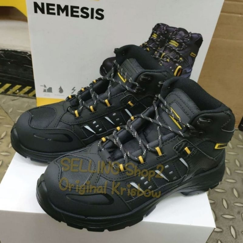 Sepatu Safety Krisbow NEMESIS  || Safety Shoes NEMESIS  ORIGINAL KRISBOW Pengganti  PRINCE 6"
