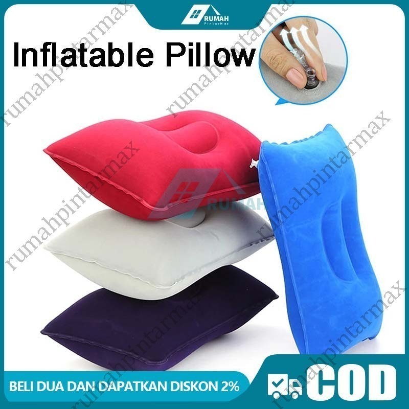 Bantal Angin / Bantal Tiup Kepala bantal angin tiup- bantal tidur 67121