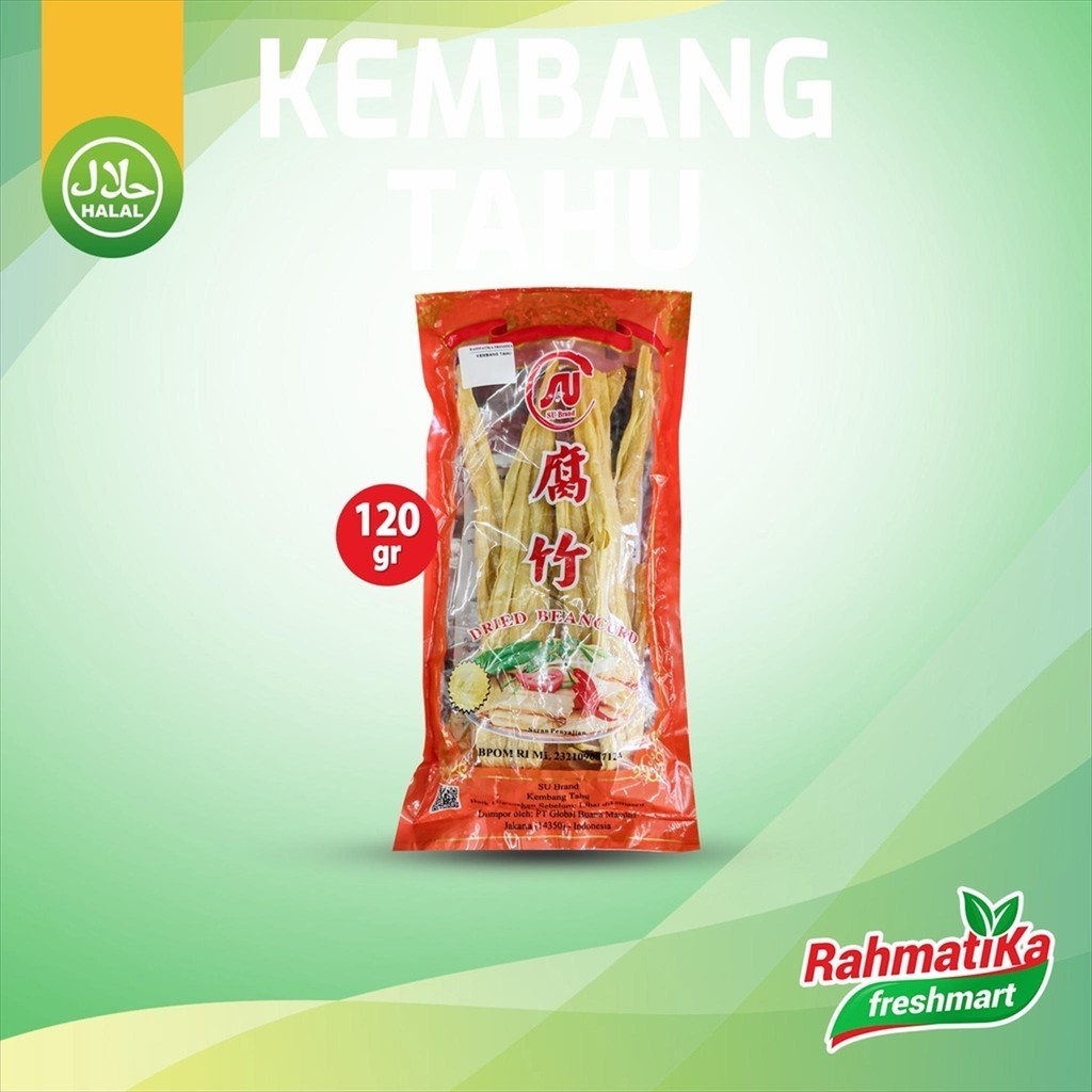 

Kembang Tahu Kering / Dried Beancurd SU Brand 120 gram