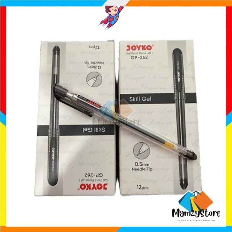 

Joyko Skill Gel 0.5mm / Pulpen Pen Joyko Jel GP-262 (1Pack / 12 pcs)