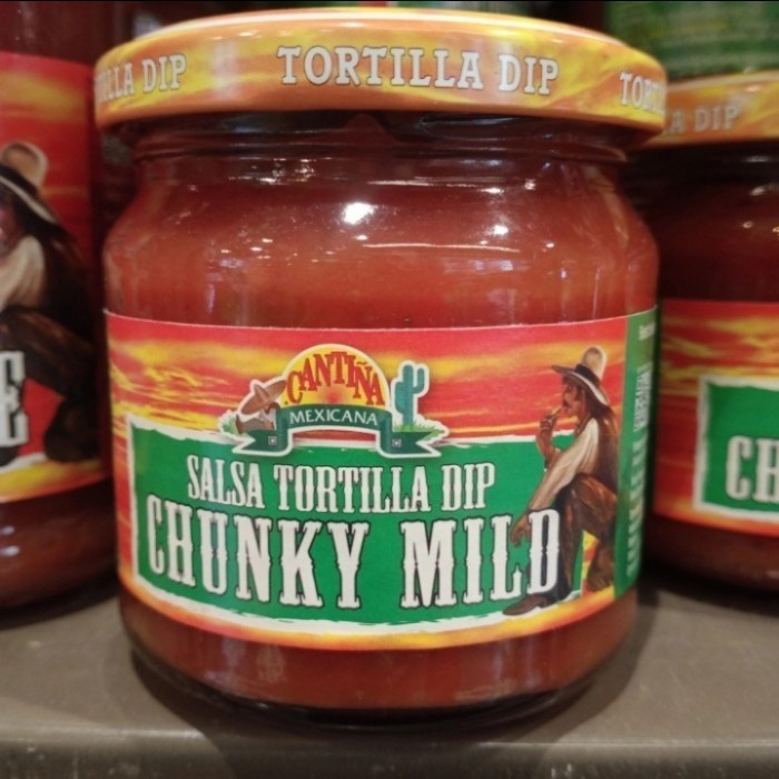 cantina salsa tortilla dip Chunky mild sambel 190gr