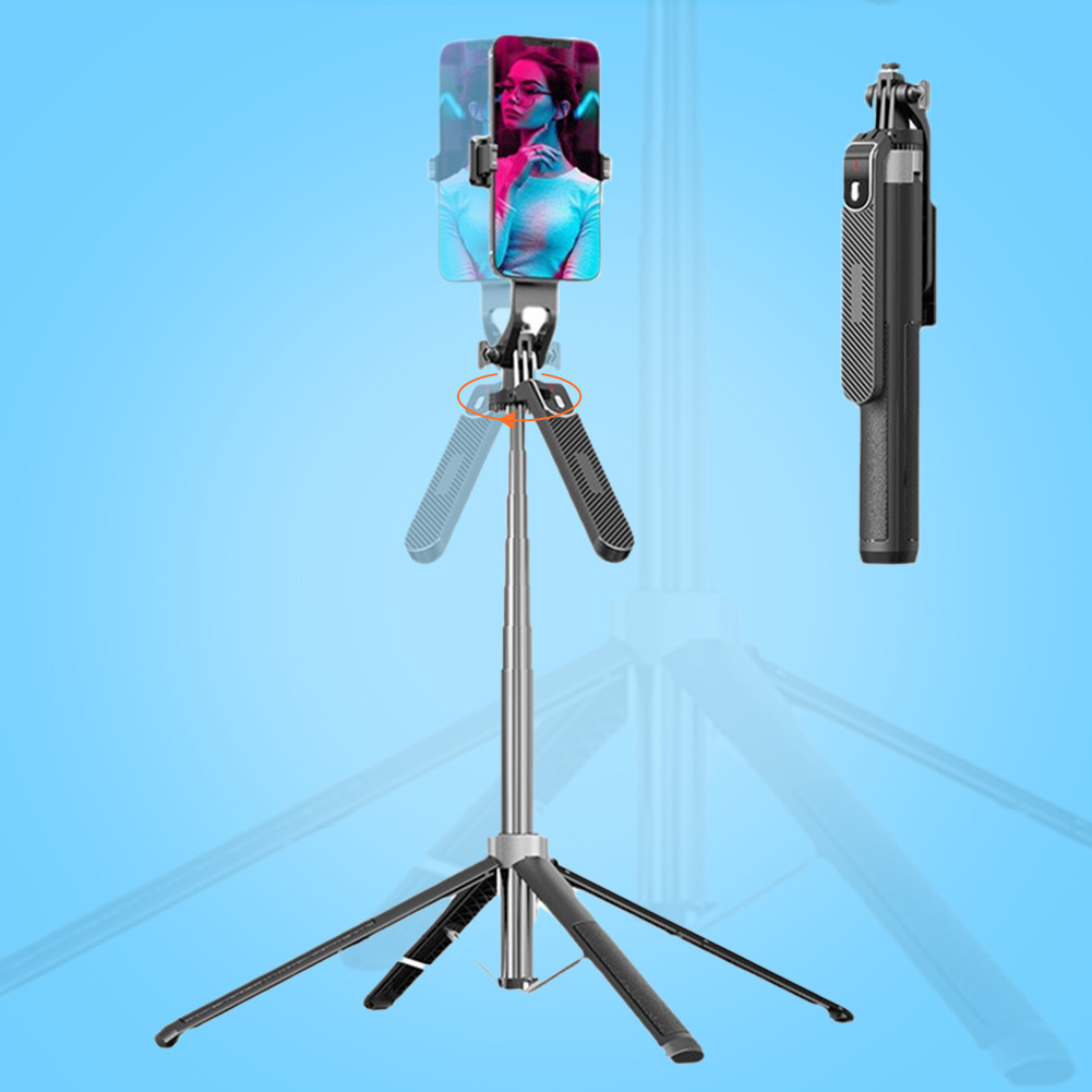 TNW P180 Tongsis Selfie untuk Bluetooth Remote Tongkat Gopro Kamera Lampu Ring Light Terpencil Tongk