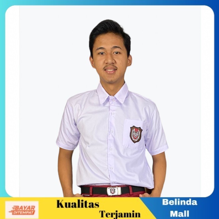 

⭐COD⭐ MURAH Seragam Sekolah Baju SD/MI Kemeja Putih Lengan Pendek Kelas 16 5