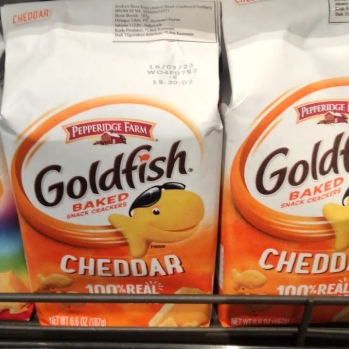 

goldfish snack crackers cheddar 187gr Biscuit biskuit