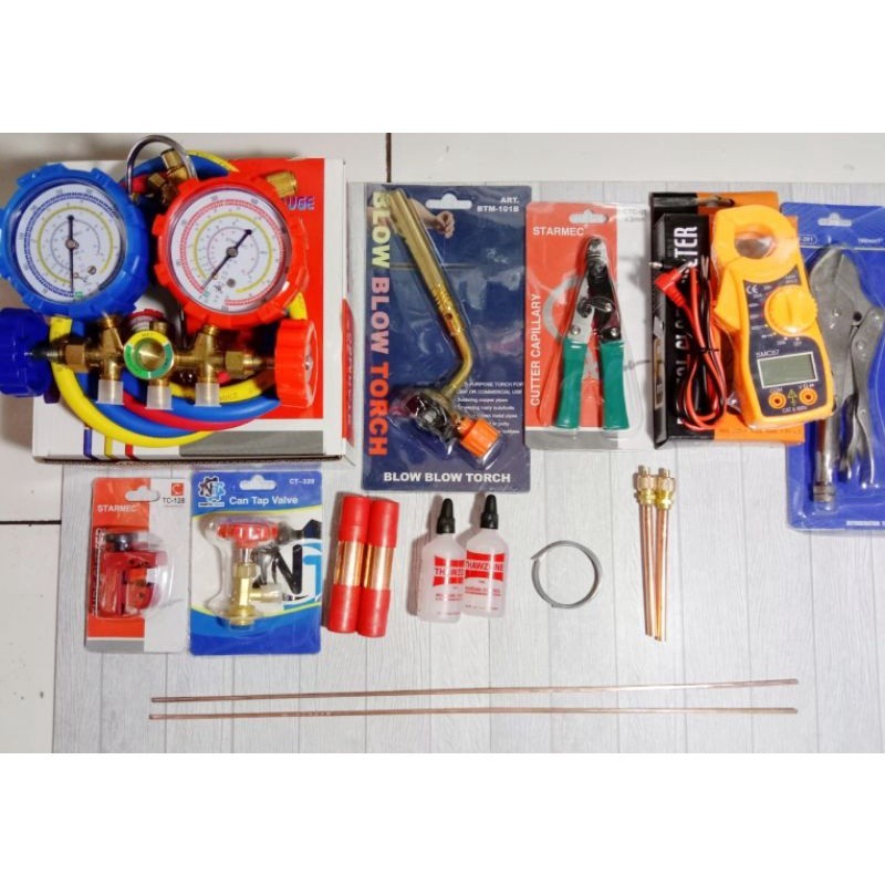 PAKET LAS KULKAS / PAKET ISI FREON KULKAS TERLARIS
