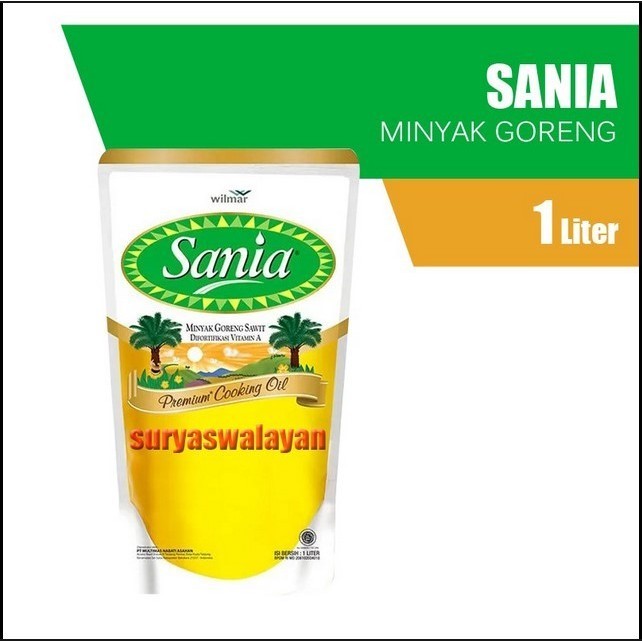 

Minyak Goreng Sania 1 Liter