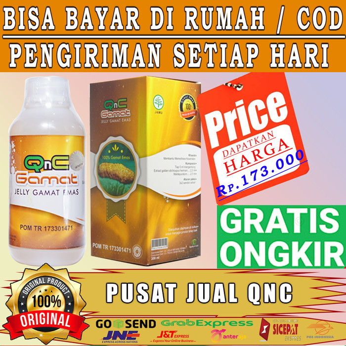 

QnC Jelly Gamat Asli 100% ORIGINAL Teripang Emas / Jeli Gamat Gold G